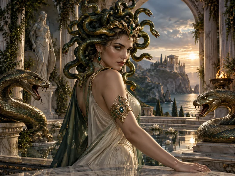 Medusa — သရုပ်ဖော်ပုံ